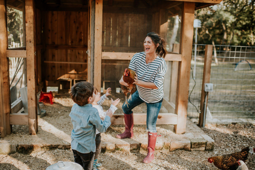 Genevieve_Padalecki_Home_Farm_Son_Chickens