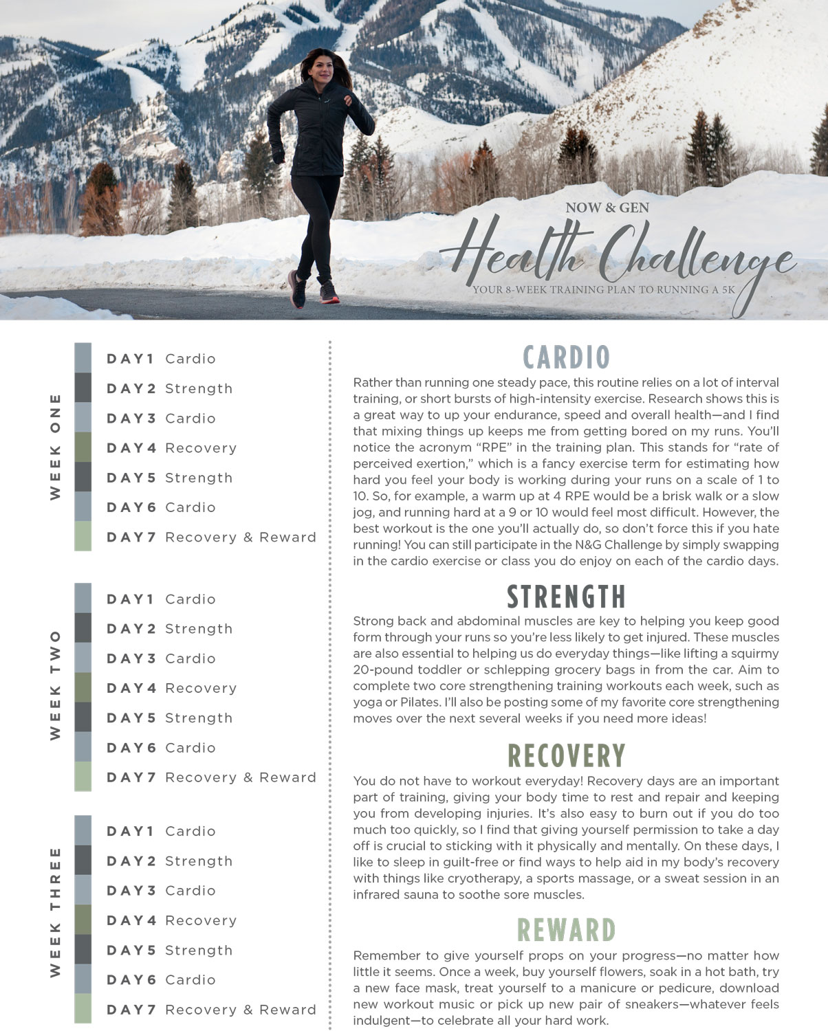 8 Week Training Plan for Hiking